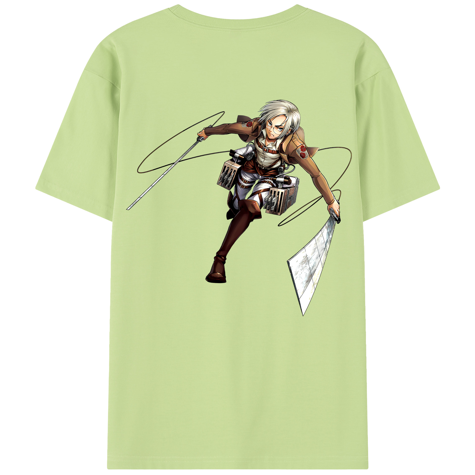 （画像用）  綿100％半袖Tシャツ（背面プリント）